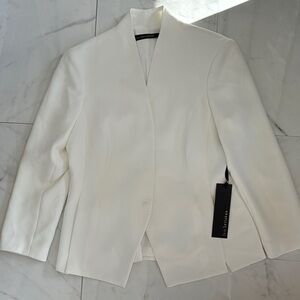 Iris Setlakwe High Neck Jacket with Slits 6
